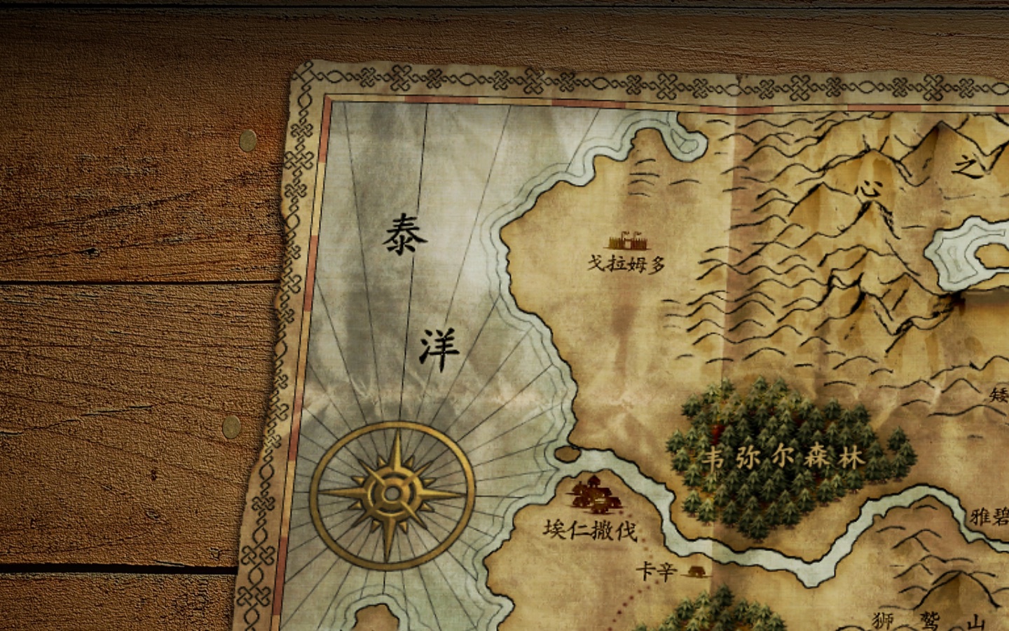 战役剧情地图